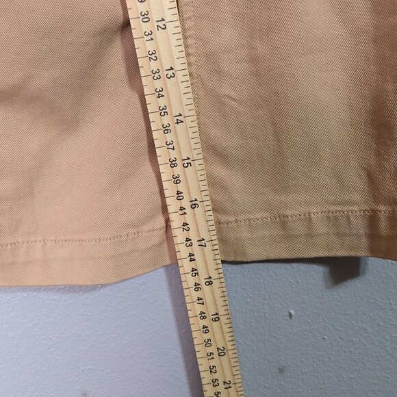 NWT Banana Republic Women's 6 A-line Mini Skirt Neutral Tan Button Front Detail - Picture 7 of 7